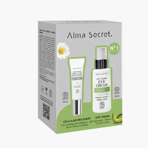 [714004] Alma Secret Pack: Contorno Ojos Aguacate + Mini Sérum Cellular Recovery 10ml