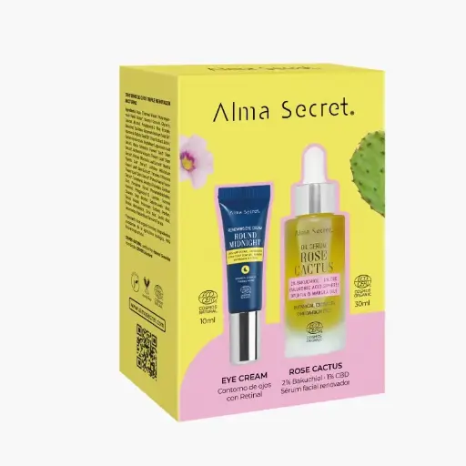[8436568714226] Alma Secret Pack: Rose Cactus + Contorno Ojos Retinal 10ml