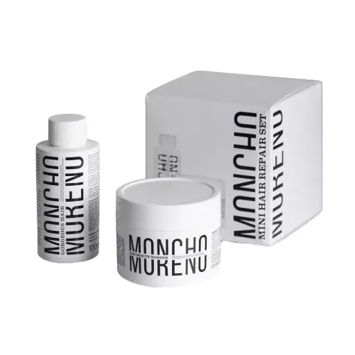 [8437027578014] Moncho Moreno Mini Hair Repair Set