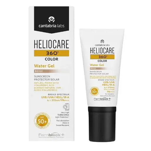[204427] Cantabria Labs Heliocare 360 SPF50 Water Gel Beige 50 ml 