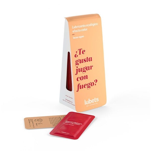 [208460] Lubets Lubricante Ecológico Efecto Calor 10 Uds