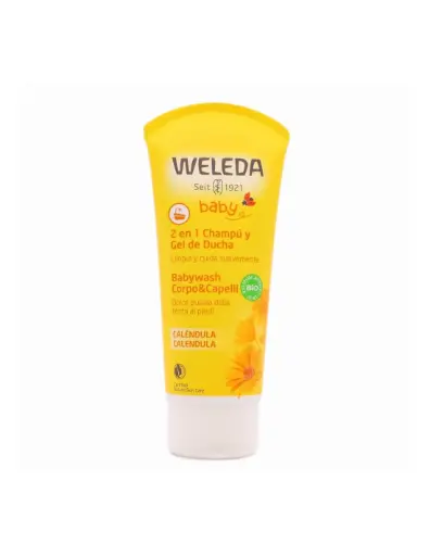 [150402] Weleda 2 en 1 Champú y Gel de Ducha 200ml 