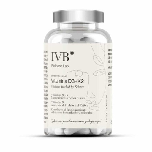 [213910] IVB Vitamin D3+K2 60 Cápsulas
