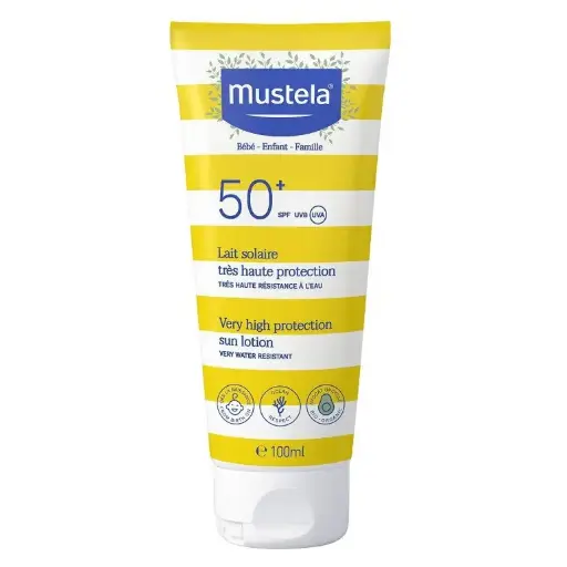 [165846] Mustela SPF 50+ Protección Solar Bebé-Niños-Familia 100ml
