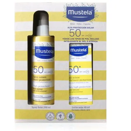 [154419] Mustela Pack Protección Solar SPF50 200ml+40ml