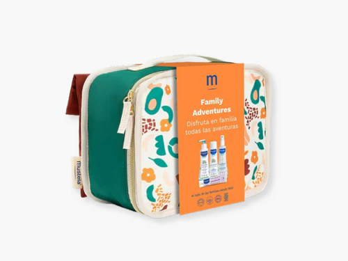[8436034154242] Mustela Maletita Family Adventures Terracot Set 5 Piezas