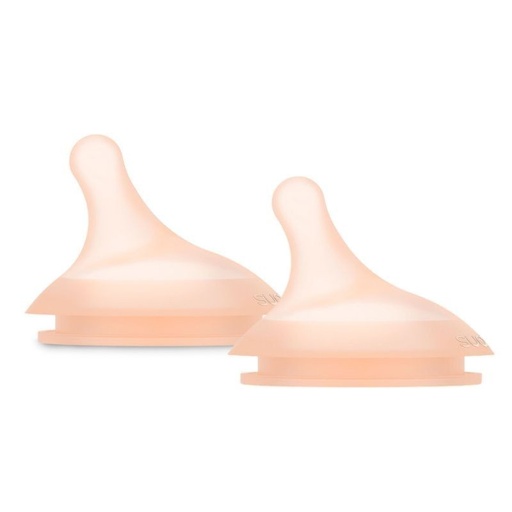 [308683] Suavinex Tetina Anticolico A +0m Silicona color carne 2 Ud