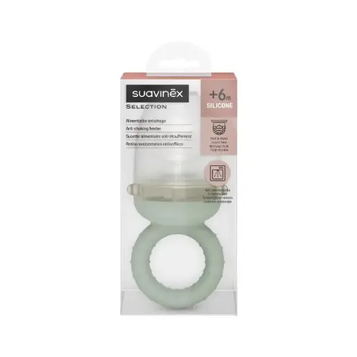 [218619] Suavinex Alimentador Antiahogo Silicona +6m