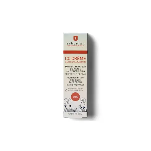 [8809255780178] Erborian CC Cream Doré SPF25 15ml