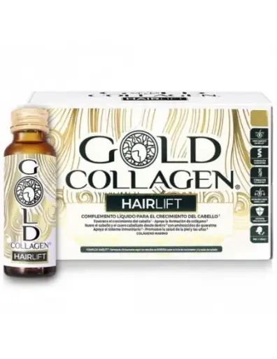 [202601] Gold Collagen Hairlift 10 Frascos 