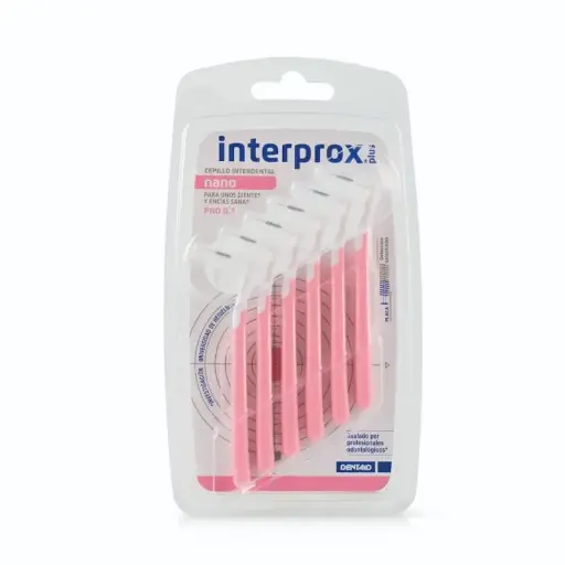 [154414] Interprox Interproximal Plus Nano Ángulo 0,7mm 6 Ud