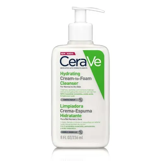 [198768] Cerave Limpiador Crema-Espuma Hidratante 236ml 