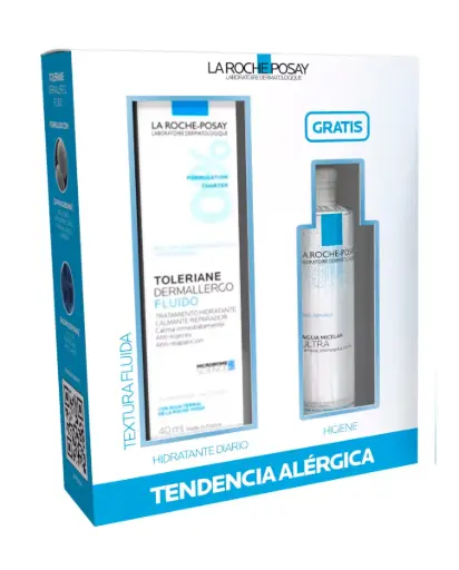 [675349] La Roche Posay Toleriane Dermallergo Fluido 40ml + Toleriane Agua Micelar 50ml