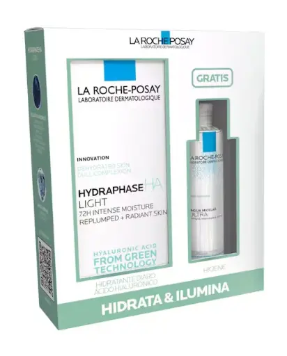 [672560] La Roche Posay Hydraphase Legere + Toleriane Agua Micelar 50ml