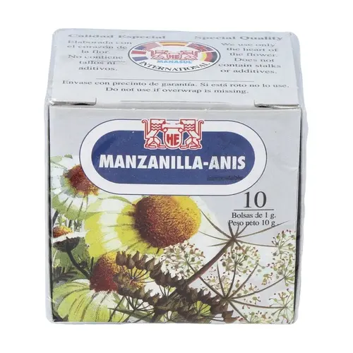 [8413500200108] La Leonesa Infusiones Manzanilla con Anís 10 bolsas