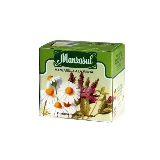 [350744] La Leonesa Manzanilla a la menta 10 bolsas 