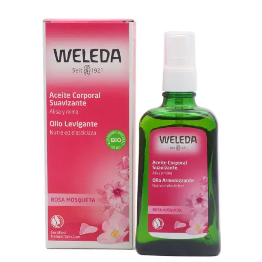 [358093] Weleda Aceite Corporal Alisante Rosa Mosqueta 100ml