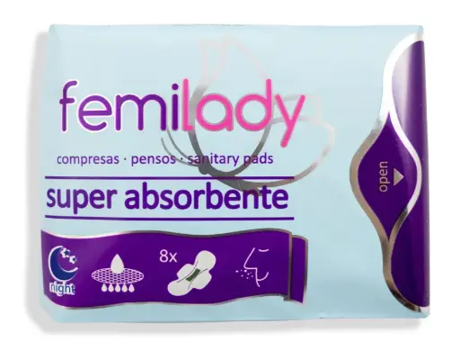[889213] Femilady Compresas Super Absorbente 8 Uds