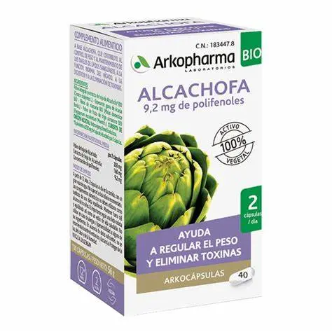 [182656] Arkopharma Alcachofa 40 Cápsulas