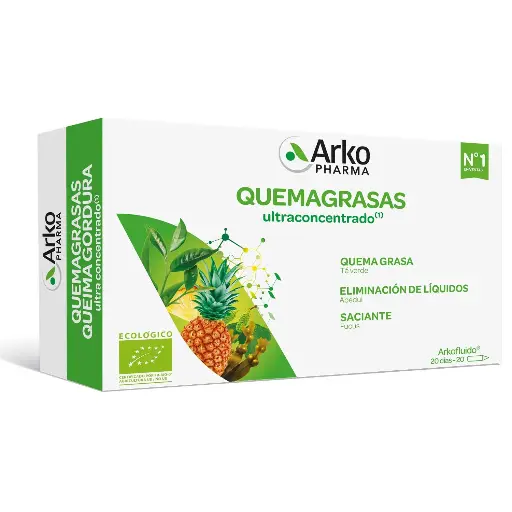 [187792] Arkopharma Quemagrasas 20 Ampollas