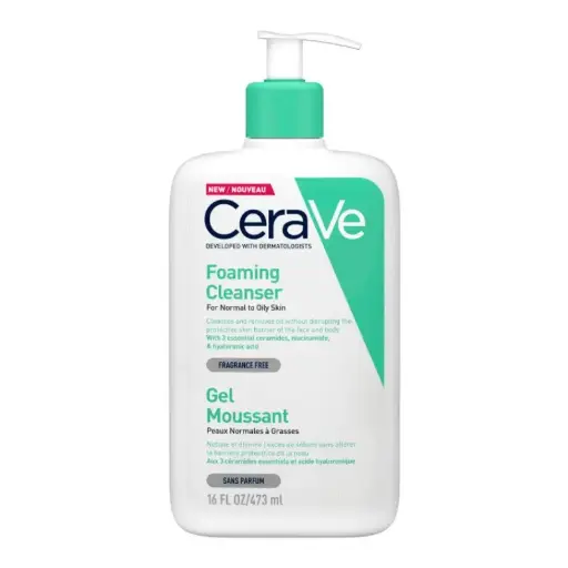 [703943] Cerave Gel Limpiador Espumoso Promo 20% 473ml