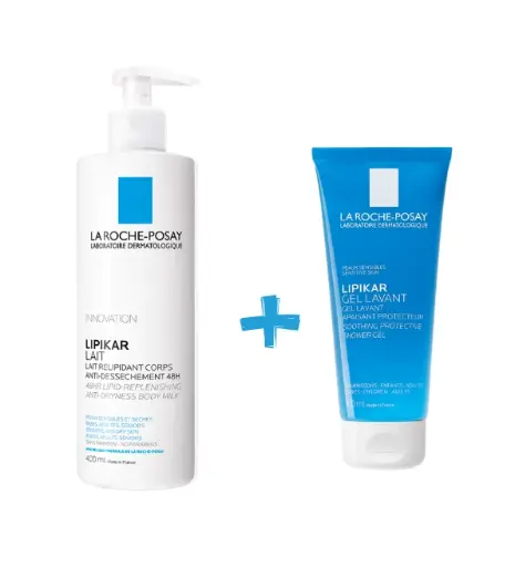 [716295] La Roche Posay Pack Lipikar Baume 400ml + Lipikar Gel Lavant 100ml 