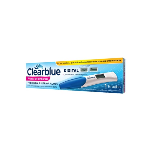 [151492] Clearblue Test Embarazo Digital Indicador Semanas