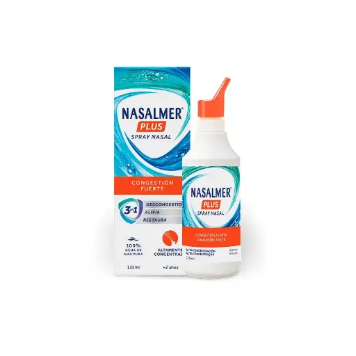 [221700] Nasalmer Plus Spray Nasal Congestión Fuerte 135ml