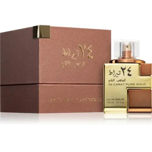 [063998] Lattafa 24 Carat Pure Gold Eau de Parfum 100ml 