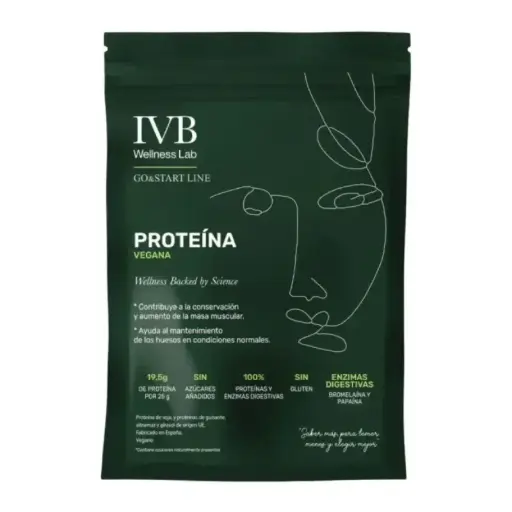 [981304] IVB Proteína Vegana 500g 20 Tomas
