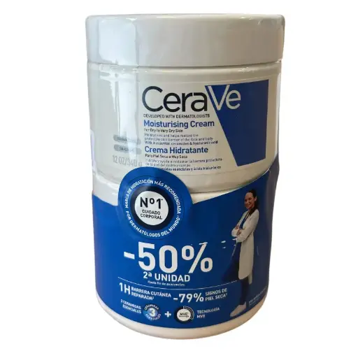 [734237] Cerave Duplo Crema Hidratante Tarro 340g