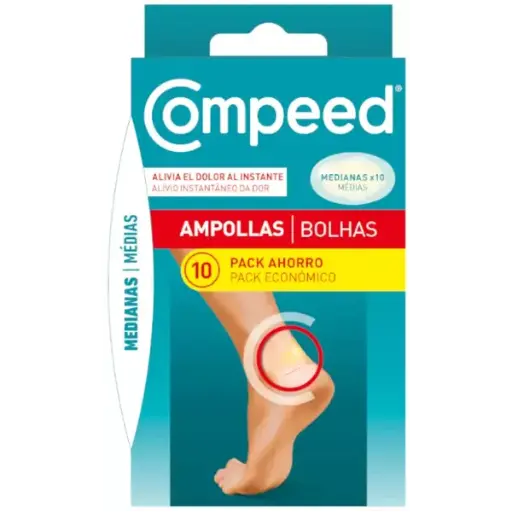 [206842] Compeed Ampollas Medianas Pack Ahorro 10 ud