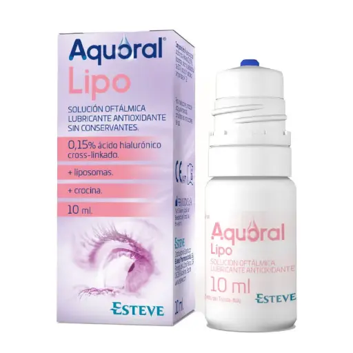 [188127] Aquoral Lipo Solución Oftálmica Lubricante Antioxidante 10ml 