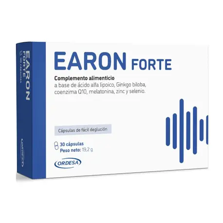 [172300] Ordesa Earon Forte Bienestar Auditivo 30 Cápsulas