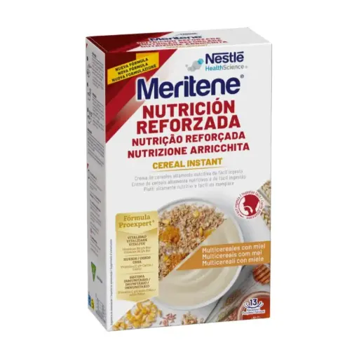 [486256] Nestlé Meritene Nutrición Reforzada Cereales Instantáneos con Miel 13 Raciones 