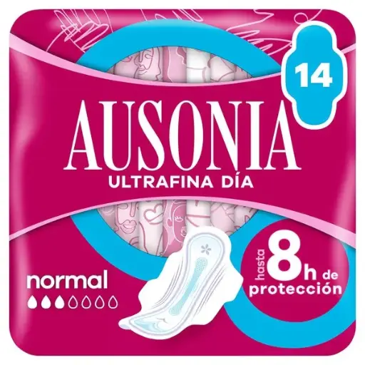 [116213] Ausonia Compresas Normal Alas 14 Uds