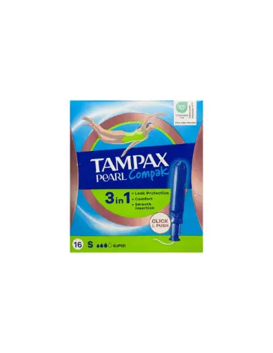 [536903] Tampax Compak Pearl Super 16 Uds