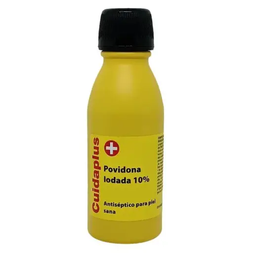 [880204] CuidaPlus Povidona Yodada 10% Antiséptico Piel Sana 125ml 