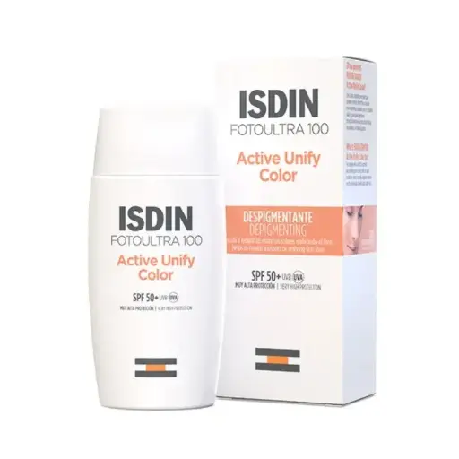 [_167422] Isdin Fotoultra100 Active Unify Color SPF50+ 50ml (Reformulado)