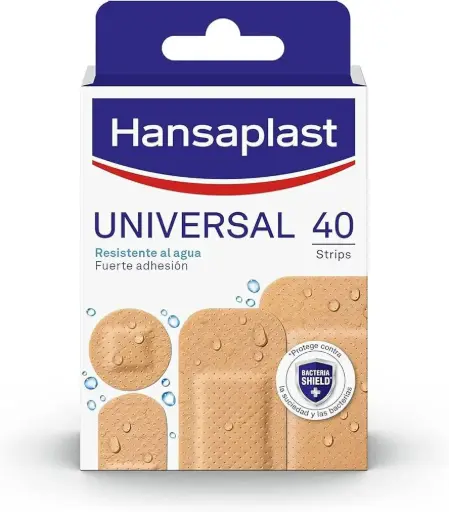 [196500] Hansaplast Universal 4 Tamaños 40 Tiritas