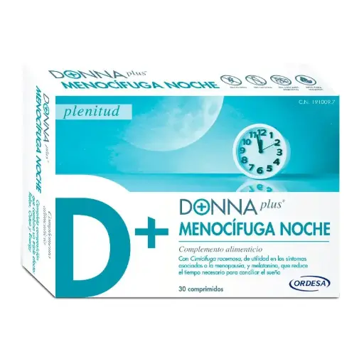 [191009] Donna Plus Menocifuga Noche 30 Comprimidos 