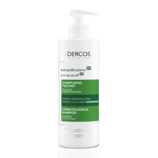 [174387] Vichy Dercos Champú Anti-Caspa Cabello Normal y Graso 390ml 