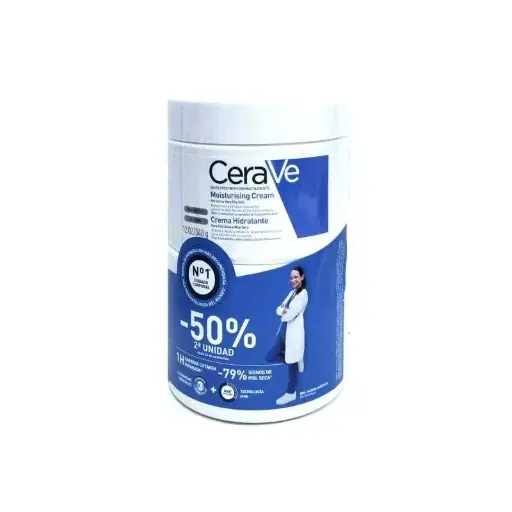 [755584] Cerave Duplo Tarro Crema Hidratante Promoción 2x340g 
