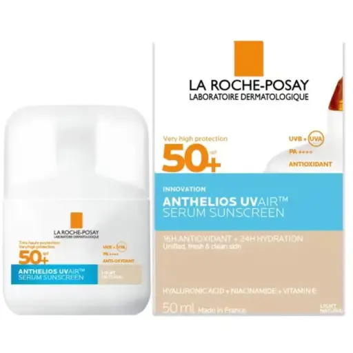 [153921] La Roche Posay UV Air Sérum Protector Solar Oil Control SPF50+ Tono Claro Natural 50ml