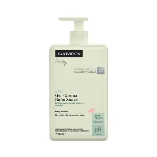 [167104] Suavinex Gel-Crema Baño Suave 750ml 