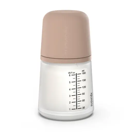 [224080] Suavinex Biberón Anticólico Flujo Adaptable +0M 120ml Tono Medium