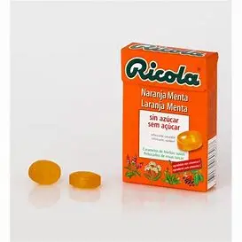 [173399] Riccola Naranja-Menta 50g 