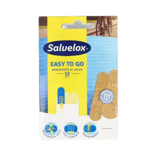 [187325] Salvelox Easy To Go Tiritas 12 Unidades