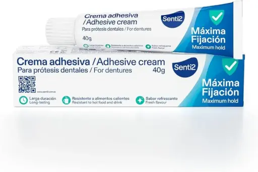 [559123] Senti2 Crema Adhesiva Prótesis Dentales 40G