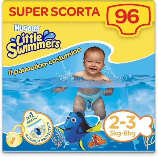 [537818] Huggies Pañal Bañador Desechable infantil 3-8 kg talla 2-3